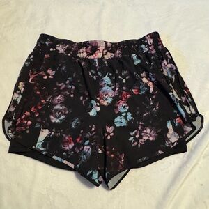 Avia Women’s Floral Print Lg Athletic Shorts